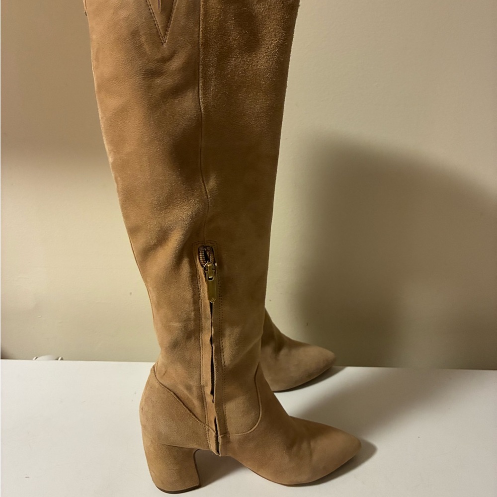 Sam Edelman Tan Suede Women's Knee-High Boots